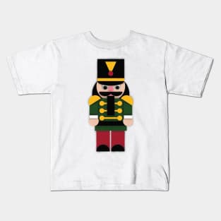 Christmas Felt Nutcracker Kids T-Shirt